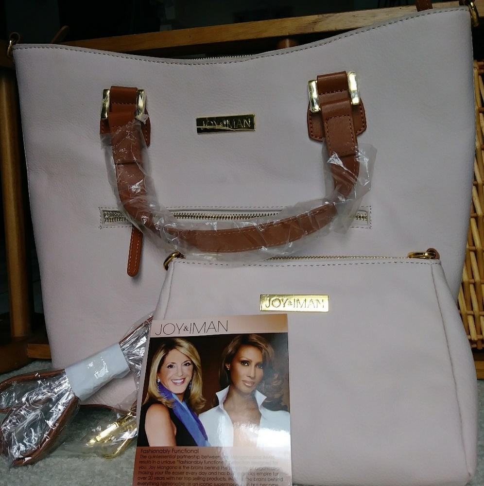 Tote with smaller cross body bag